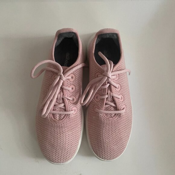 Allbirds Tree Runner Women's Pink Sneakers Size 9 Eco Friendly Washable Light - Picture 4 of 15